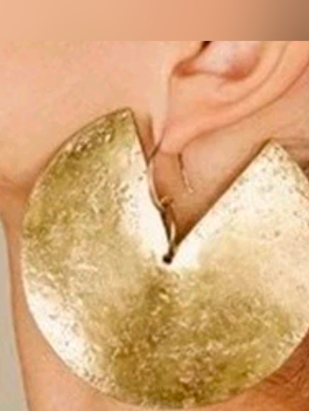 BOHEMIAN HAMMERED EARRINGS